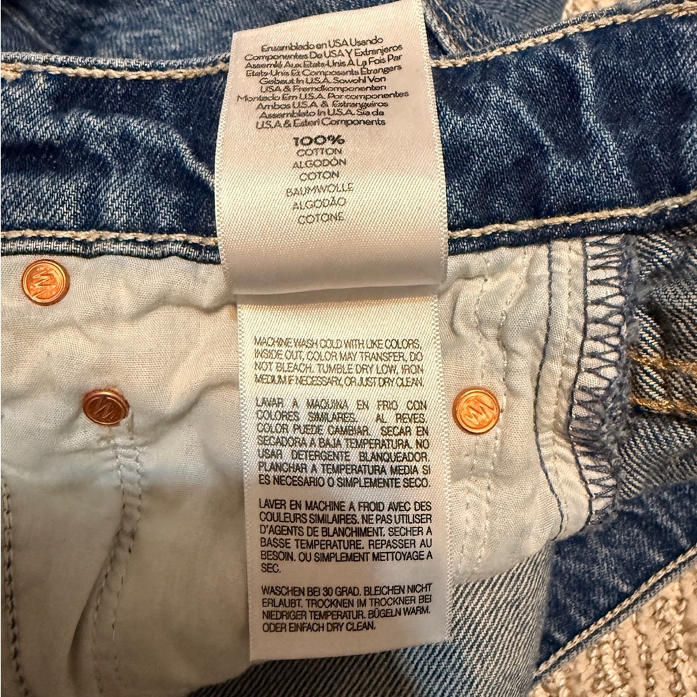 Mother Reifler Jeans After Midnight Wash size 24 - Picture 8 of 16